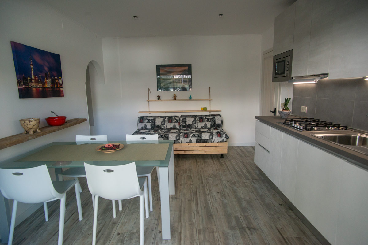 cucina e salotto