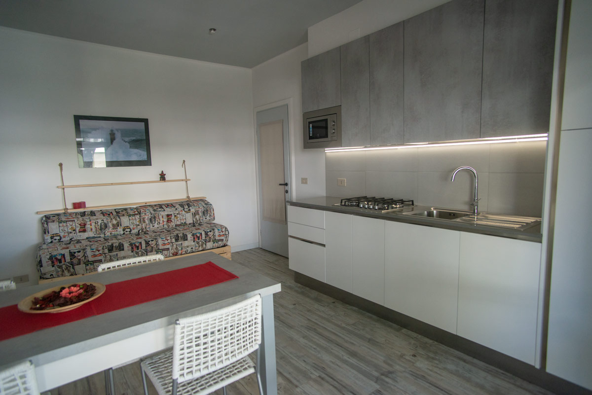 cucina e salotto